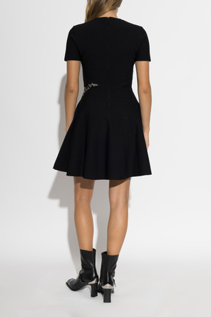 Alexander McQueen Vestido con estampado floral
