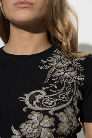 Alexander McQueen Vestido con estampado floral