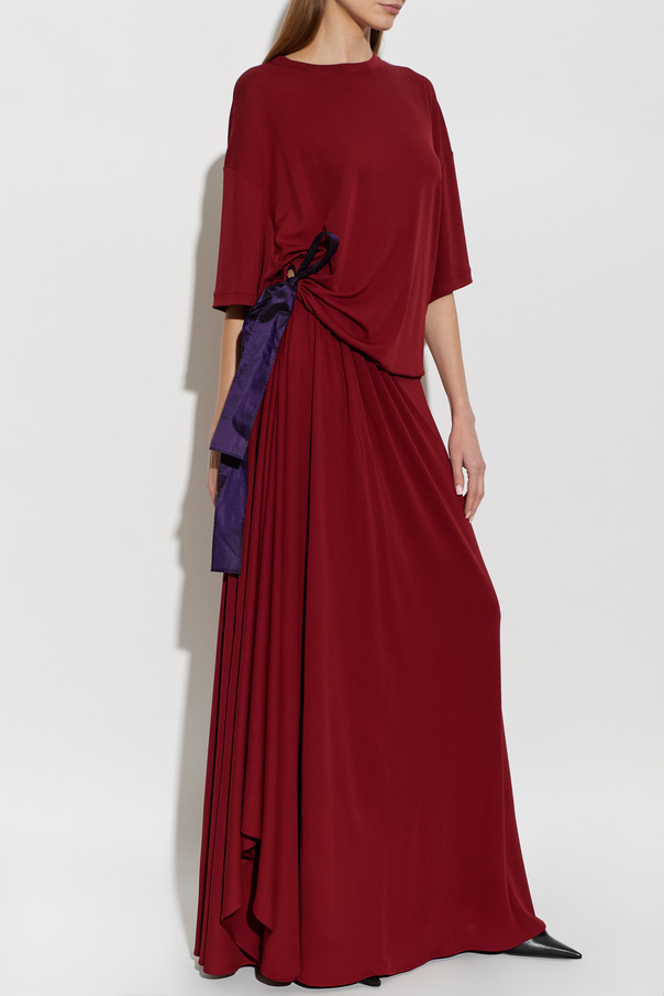 Balenciaga Dress with decorative side tie