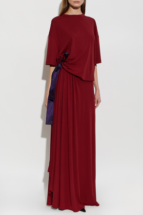Balenciaga Dress with decorative side tie