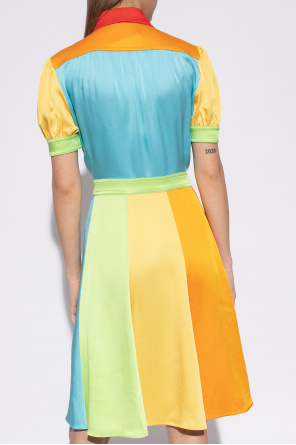 Moschino Belted-waist dress