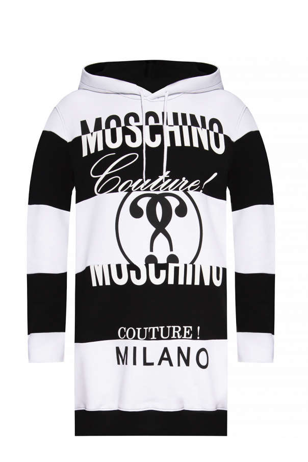 Moschino Sweatshirt dress with logo