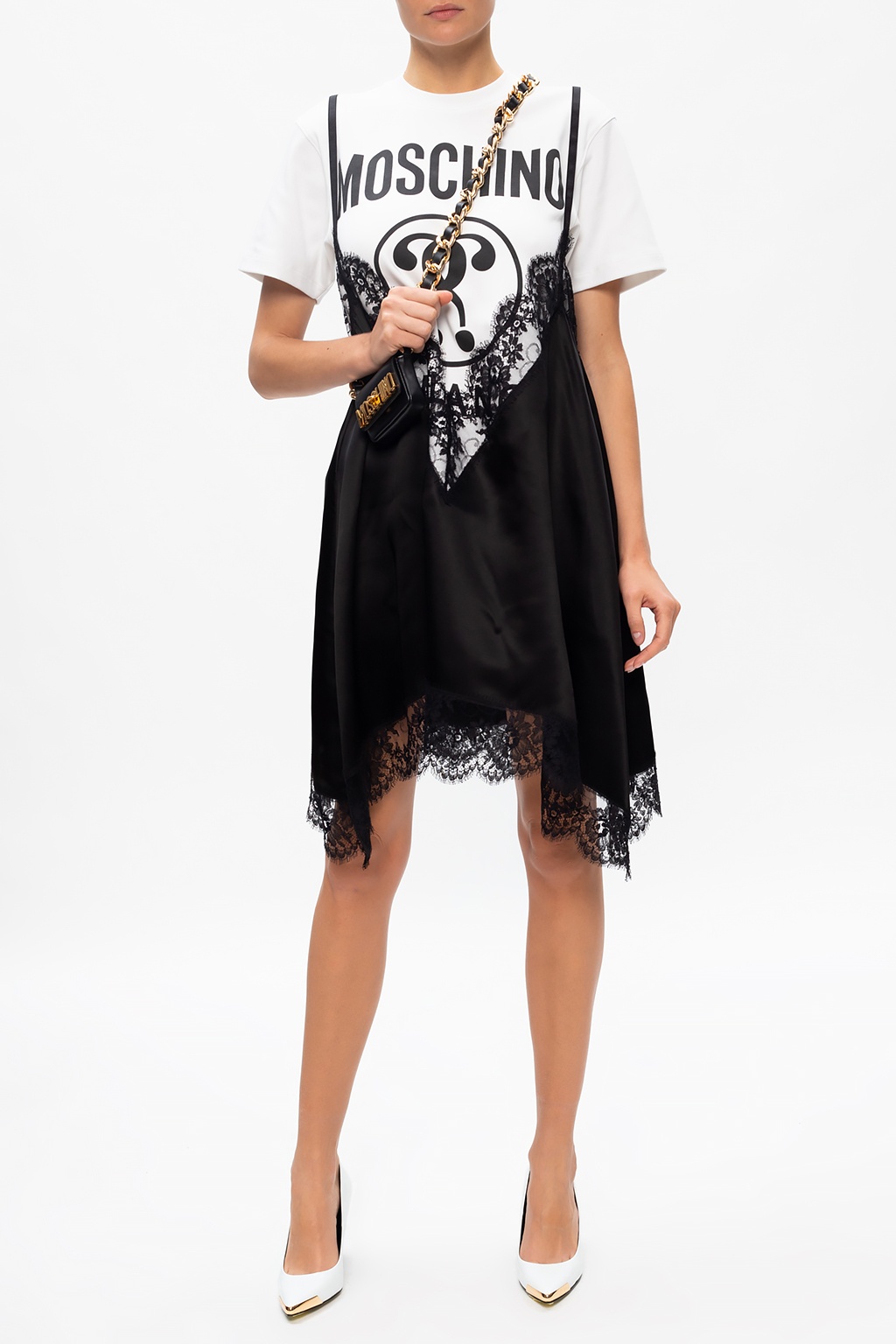 Dress with logo Moschino - Vitkac US