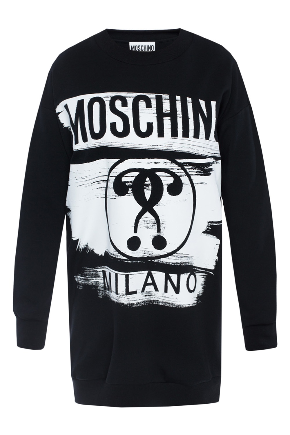 moschino logo print sweatshirt