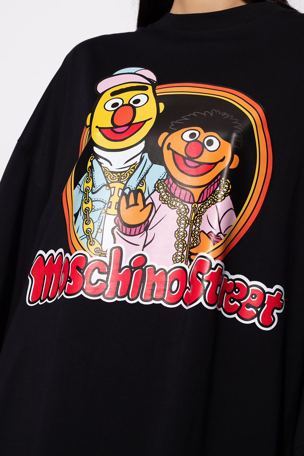 Moschino Long T-shirt with logo