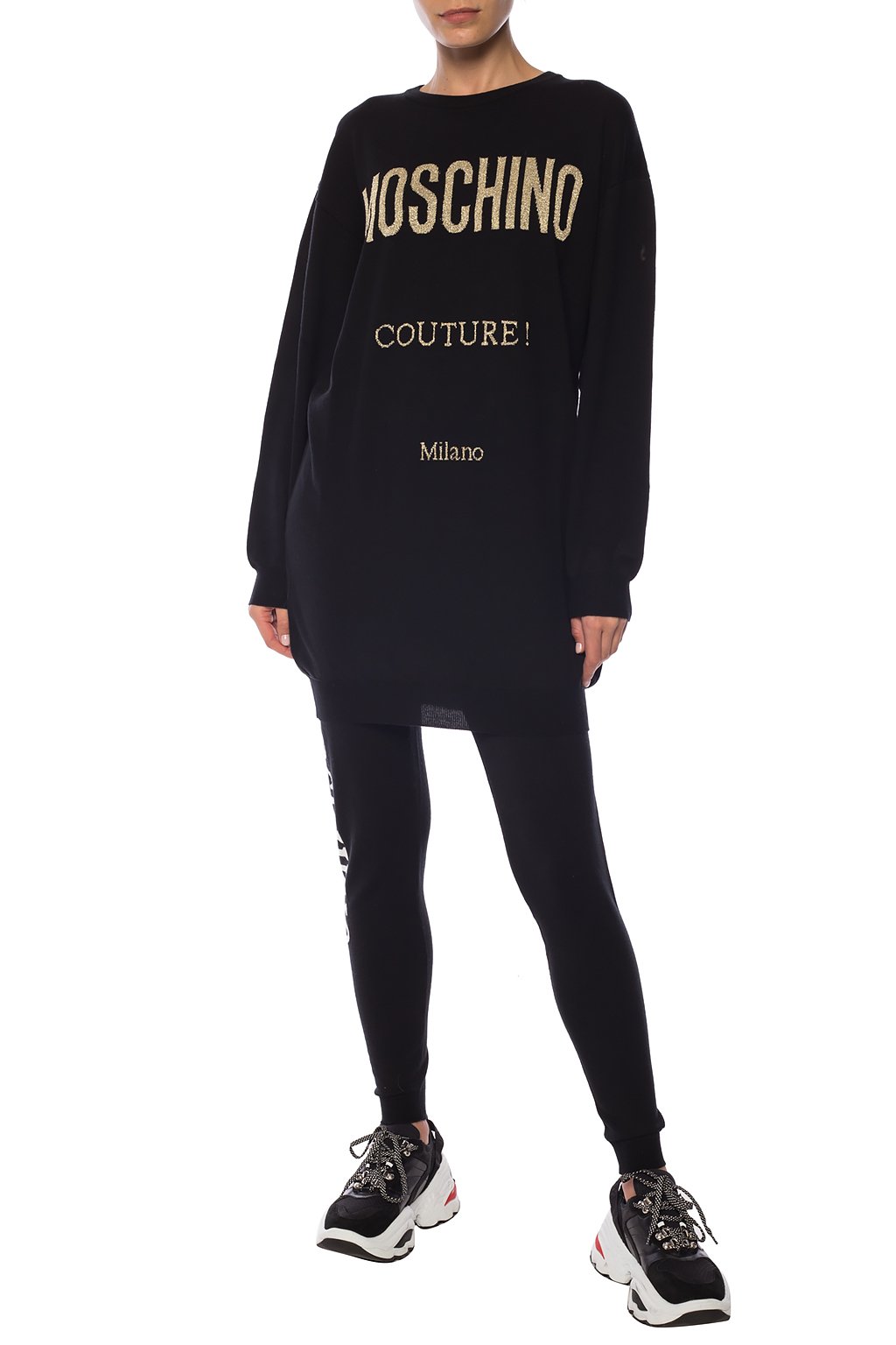 moschino sweater dress