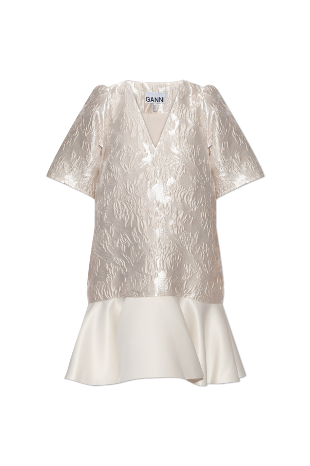 Floral print dress od Ganni