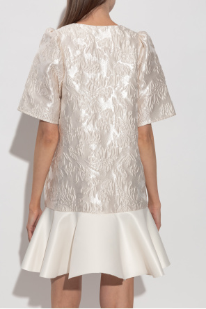 Ganni Vestido con estampado floral