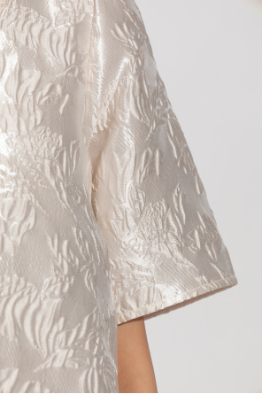 Ganni Vestido con estampado floral