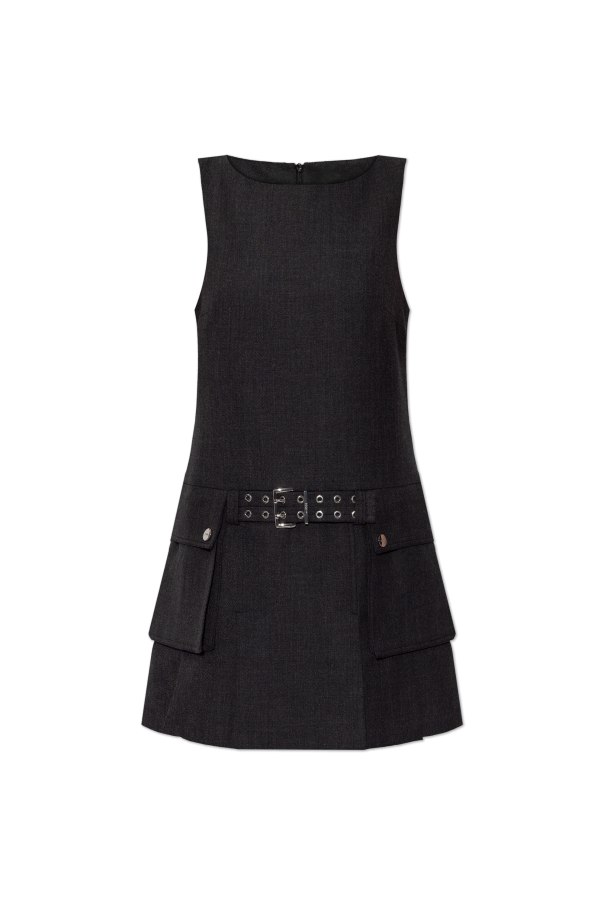 Dress with a decorative belt od Ganni