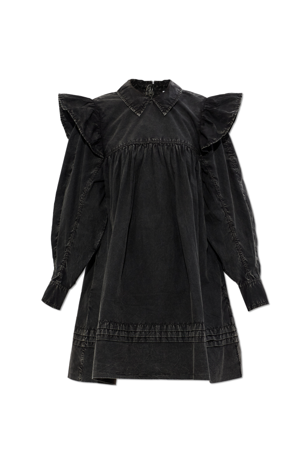 Ruffled dress od Ganni
