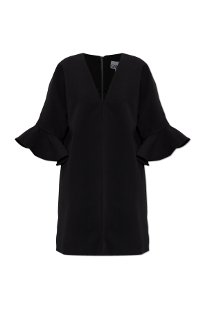 Dress with a V-neckline