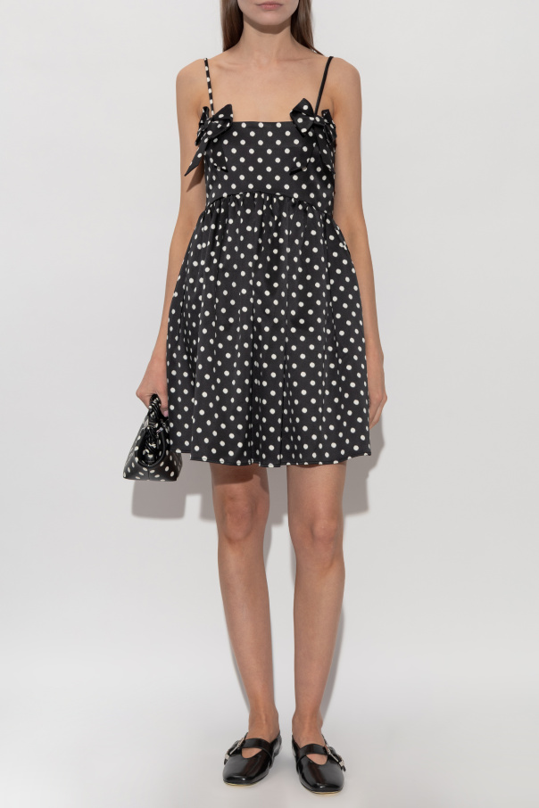 Ganni Polka dot patterned dress