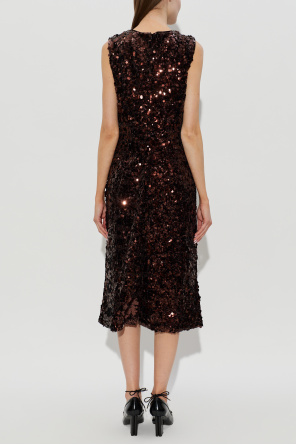 Ganni Vestido de lantejoulas de alças