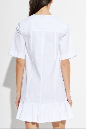 Ganni Sukienka z falbaną