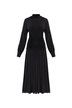 Kleid mit Drapierungen