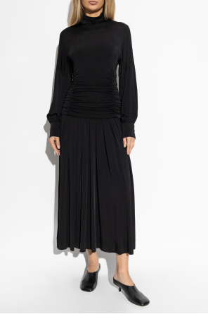 Ganni Vestido con drapeados