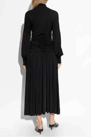 Ganni Vestido con drapeados