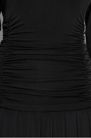 Ganni Vestido con drapeados