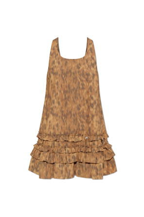 Dress with ruffles