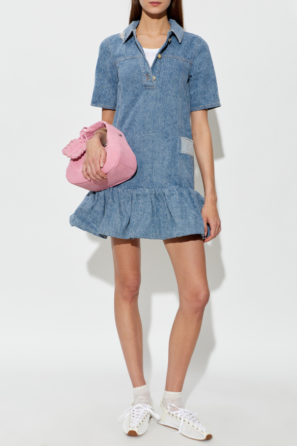 Ganni Denim dress with a 'vintage' effect