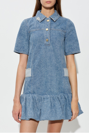 Ganni Denim dress with a 'vintage' effect