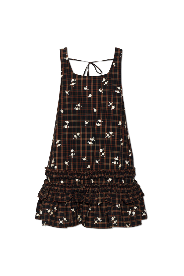Dress with floral motif od Ganni