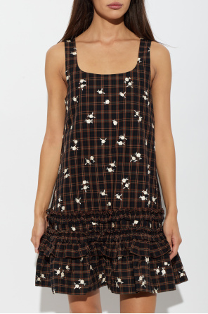 Ganni Dress with floral motif