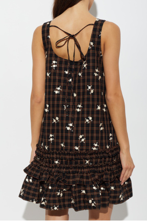 Ganni Dress with floral motif