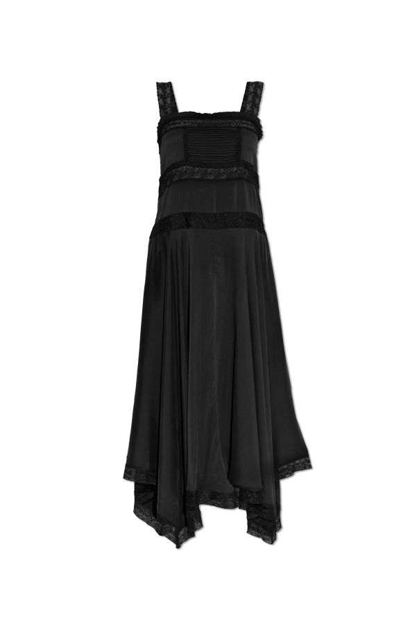 Dress with lace inserts od Ganni
