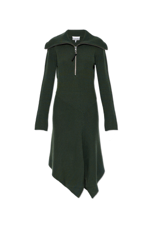 Wool turtleneck dress