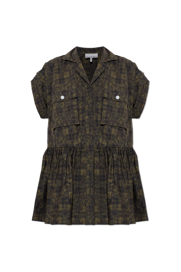 Floral print dress od Ganni