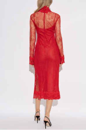 Blumarine Long lace dress