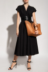 Alaia Belted-waist dress