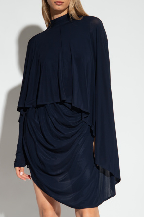 Alaïa Sukienka z drapowaniem