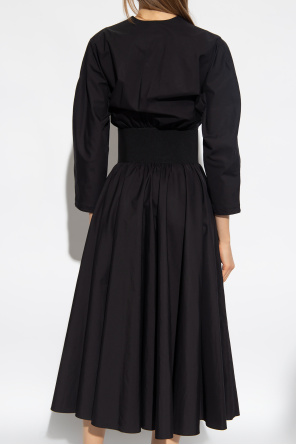 Alaïa Dress with elastic waist belt