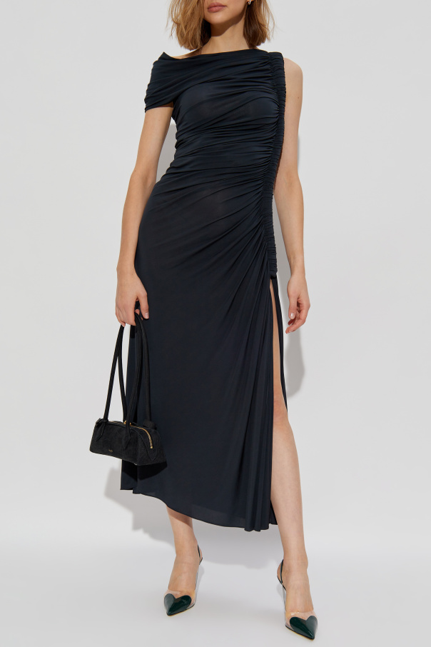 Alaïa Kleid mit Drapierung