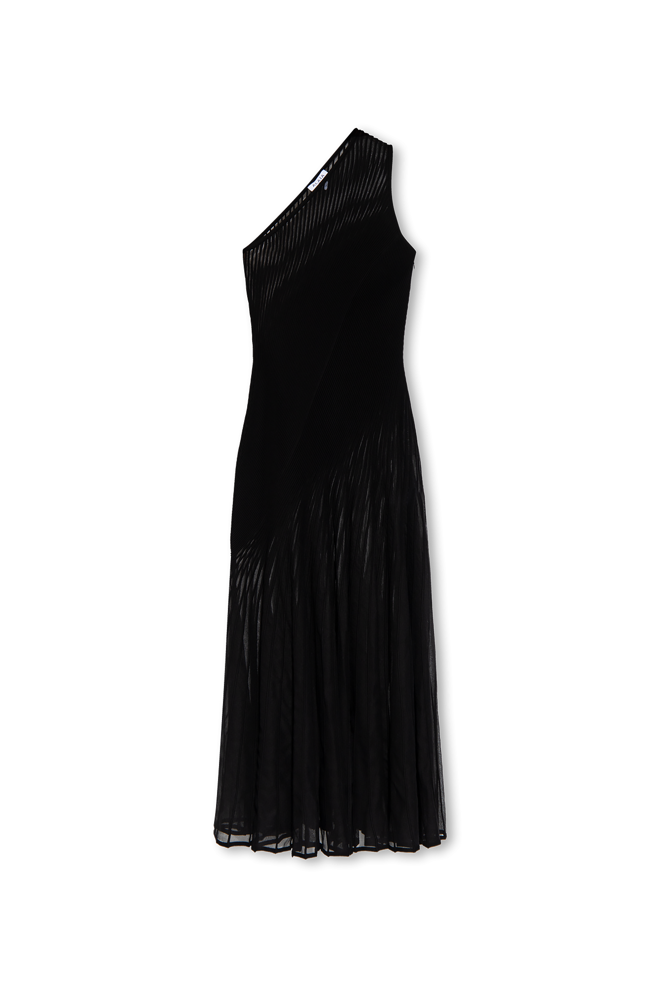 Alaïa Ribbed one-shoulder Kurti dress
