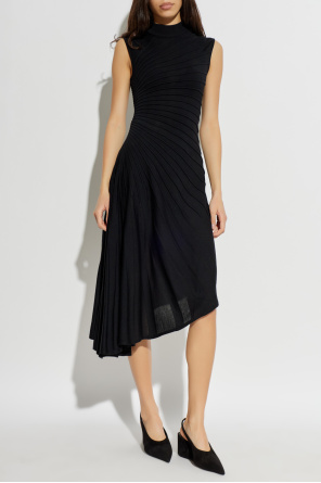 Alaïa Vestido de corte asimétrico