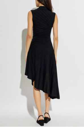 Alaïa Vestido de corte asimétrico