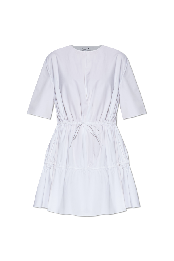 Dress with drawstring ties od Alaïa
