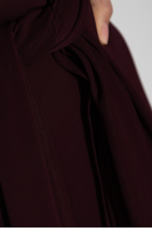 Alaïa Asymmetrical off-shoulder dress