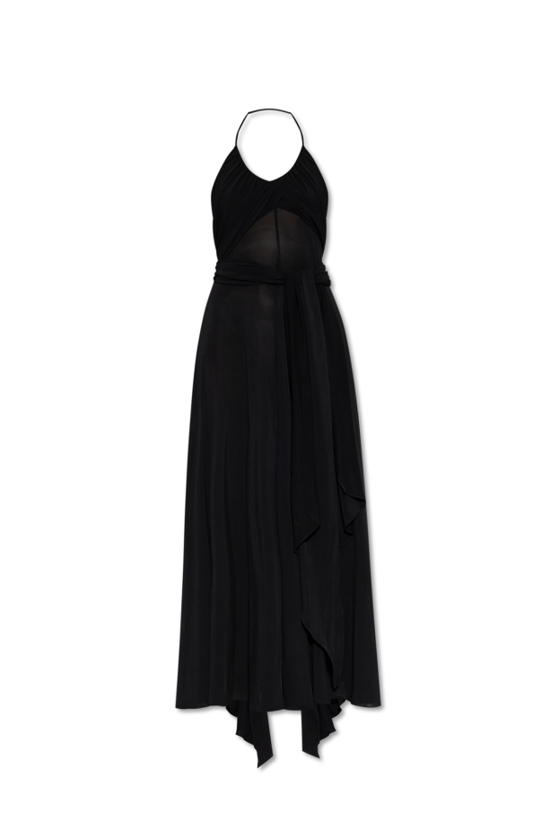 Alaïa Asymmetrical off-the-shoulder dress