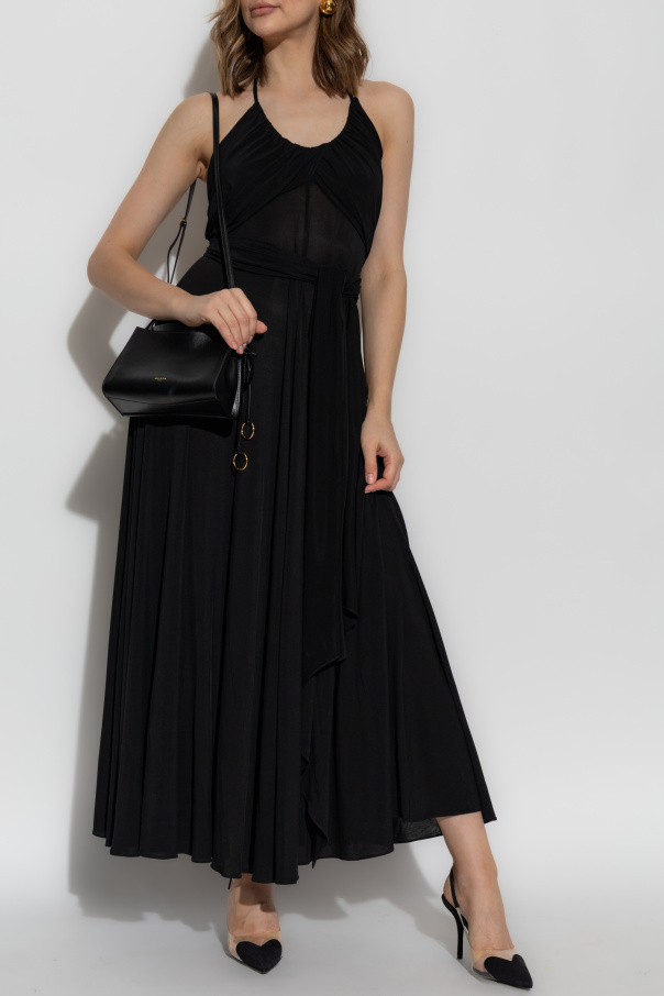 Alaïa Asymmetrical off-the-shoulder dress