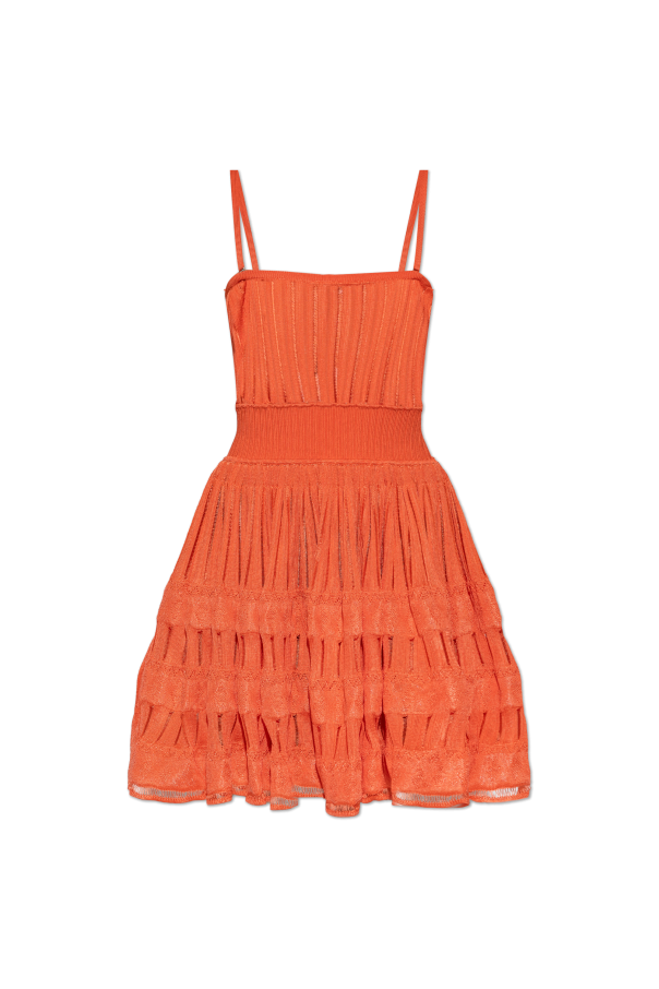 Short strappy dress od Alaïa