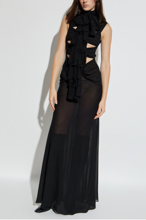 Alaïa Transparent dress