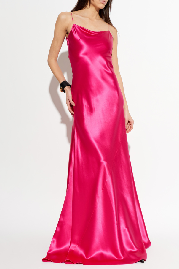 Alaïa Silk dress with straps