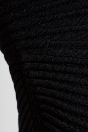 Alaïa Vestido con drapeado decorativo