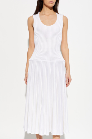 Alaïa Dress with decorative waist boning