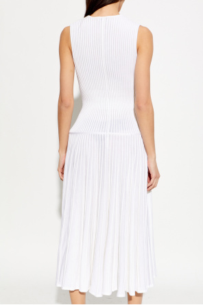 Alaïa Dress with decorative waist boning